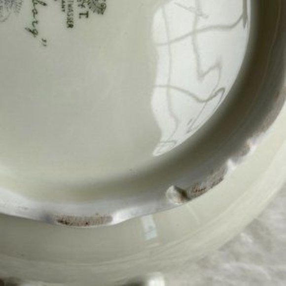 Antique CT Altwasser Ingeborg Cream Gold Rimmed Porcelain Covered Serving Dish - Picture 15 of 15